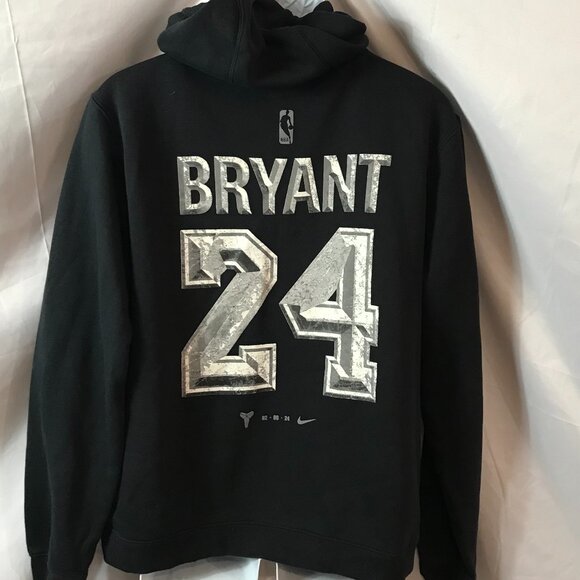 Nike #24 Kobe Bryant NBA Activewear Athletic Sport Cut Pullover Hoodie - Picture 5 of 6